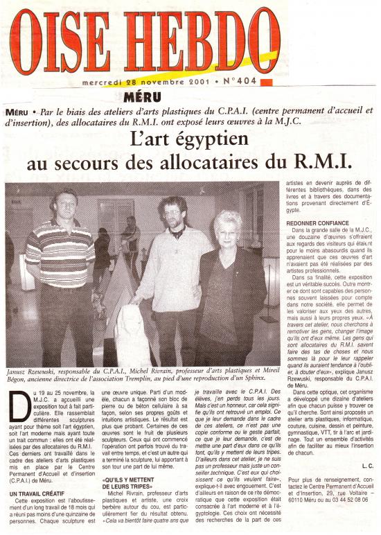 Oise Hebdo - 28-11-2001