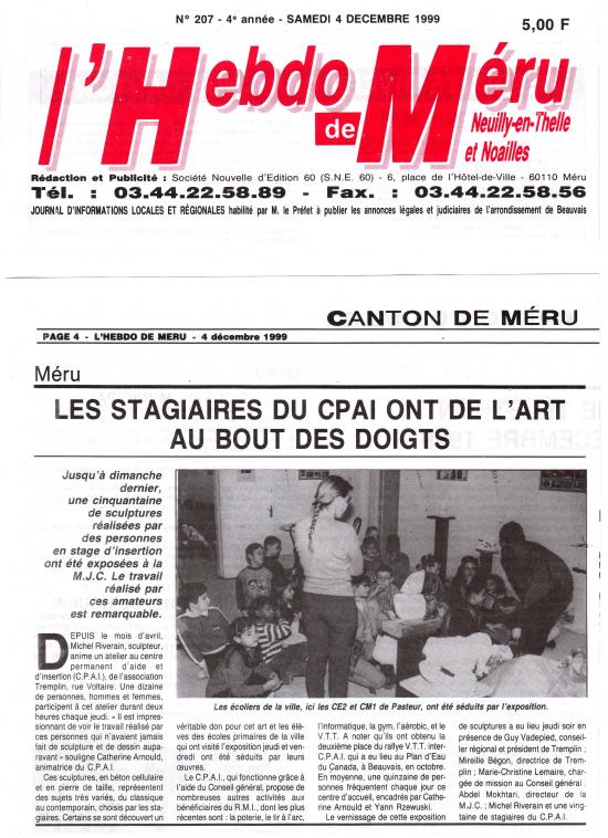 Hebdo de Méru - 04-12-1999