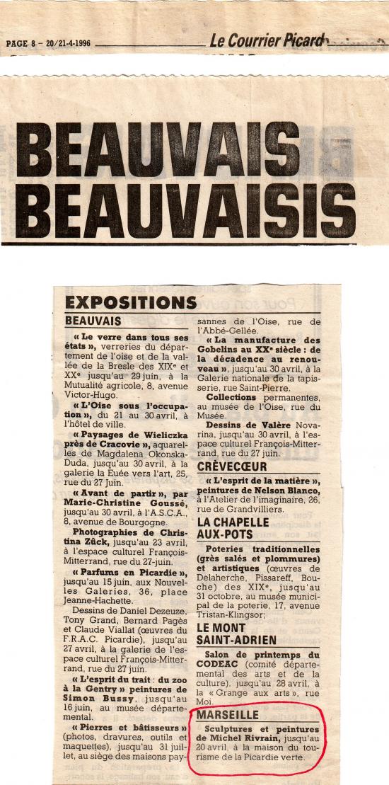 Courrier Picard 21-04-1996