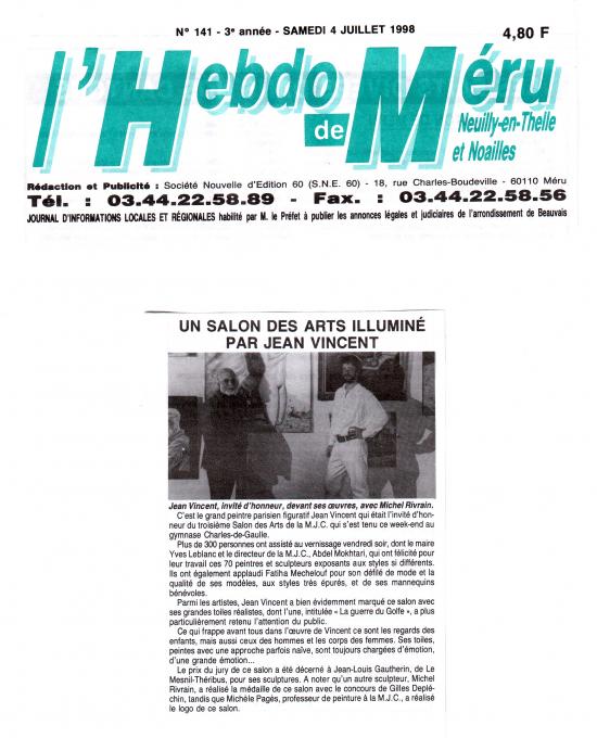 Hebdo de Méru - 04-07-1998
