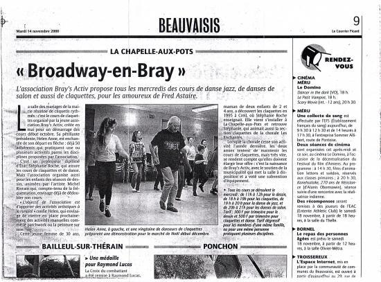 Courrier Picard 14-11-2000