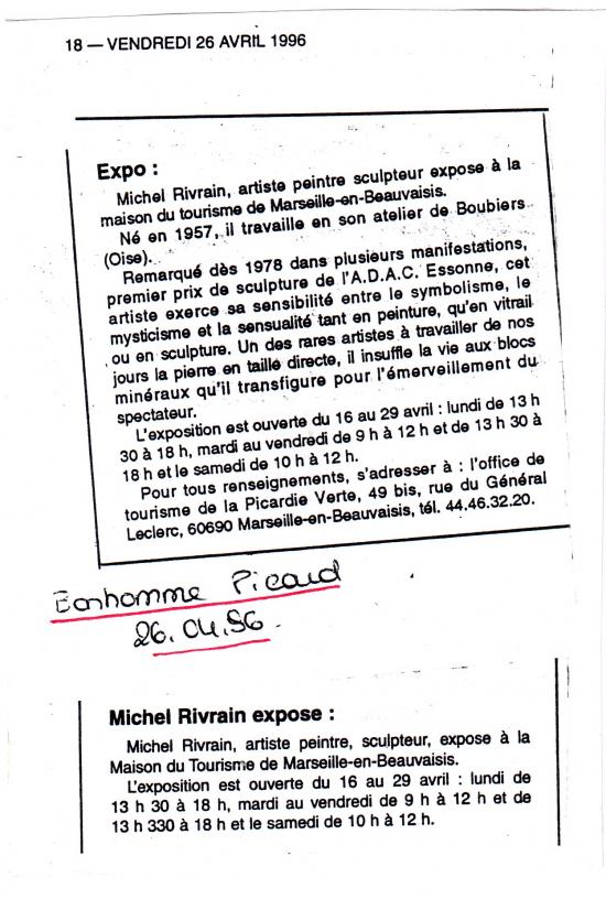 Bonhomme Picard 26-04-1996