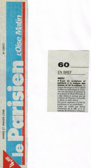 Le Parisien- 27-01-1998